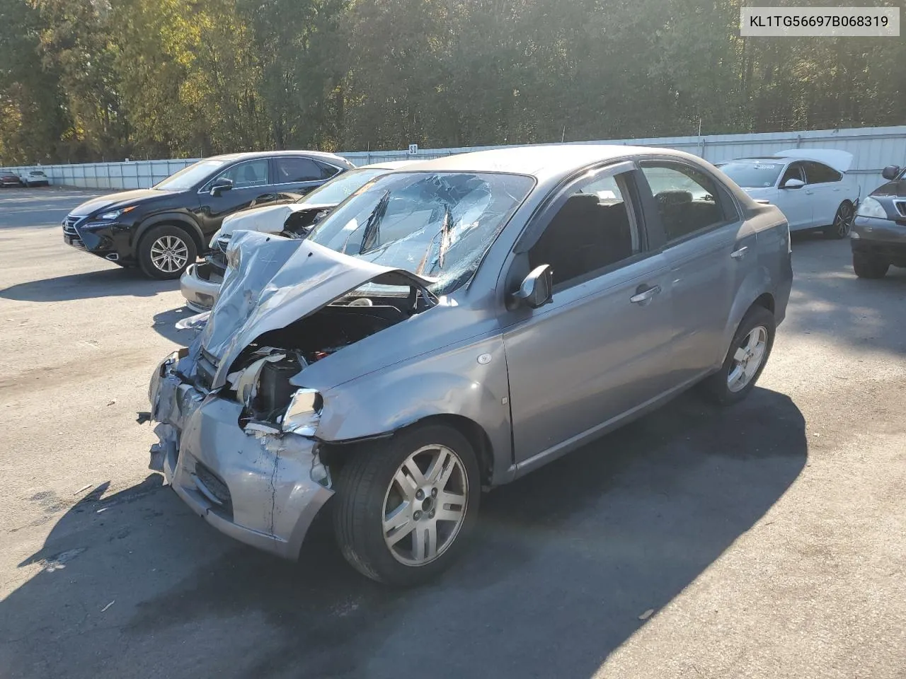 2007 Chevrolet Aveo Lt VIN: KL1TG56697B068319 Lot: 75832024