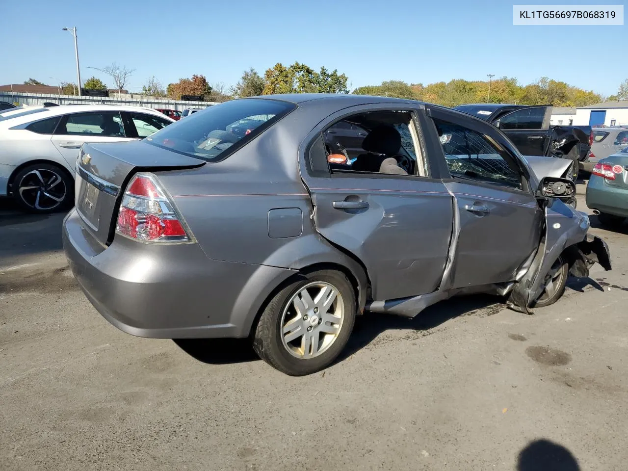 2007 Chevrolet Aveo Lt VIN: KL1TG56697B068319 Lot: 75832024