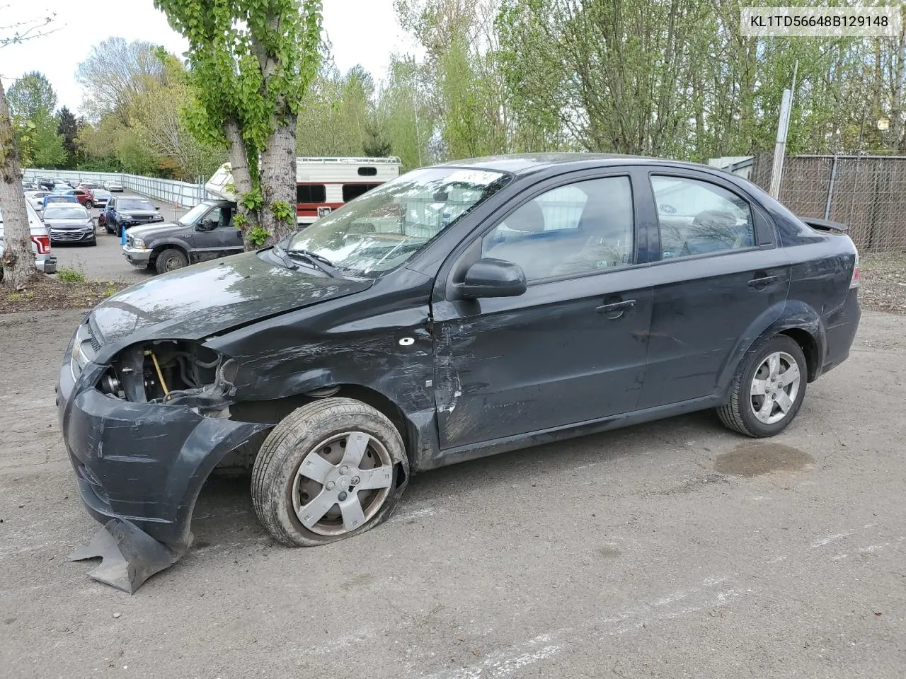 KL1TD56648B129148 2008 Chevrolet Aveo Base