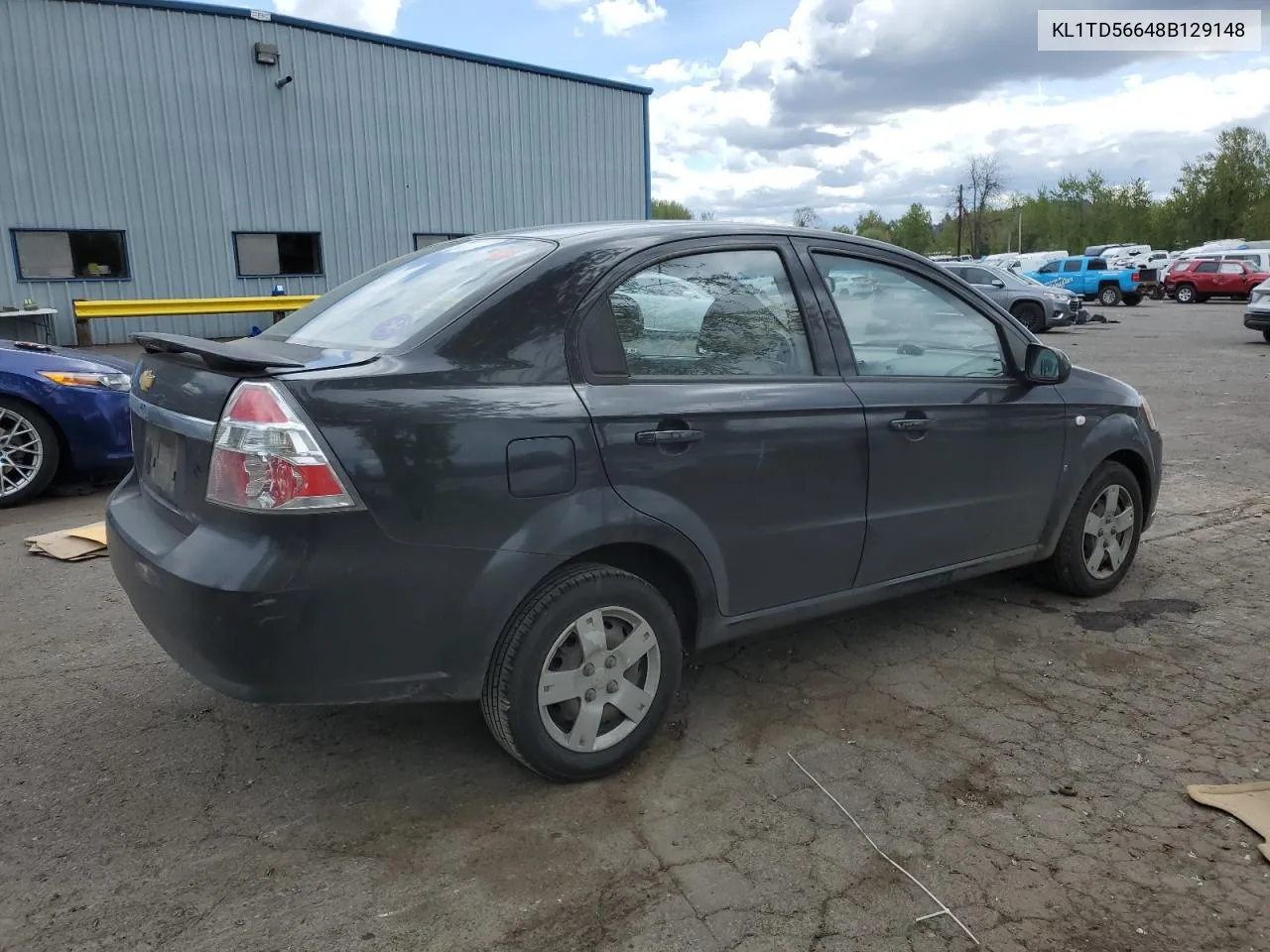 KL1TD56648B129148 2008 Chevrolet Aveo Base