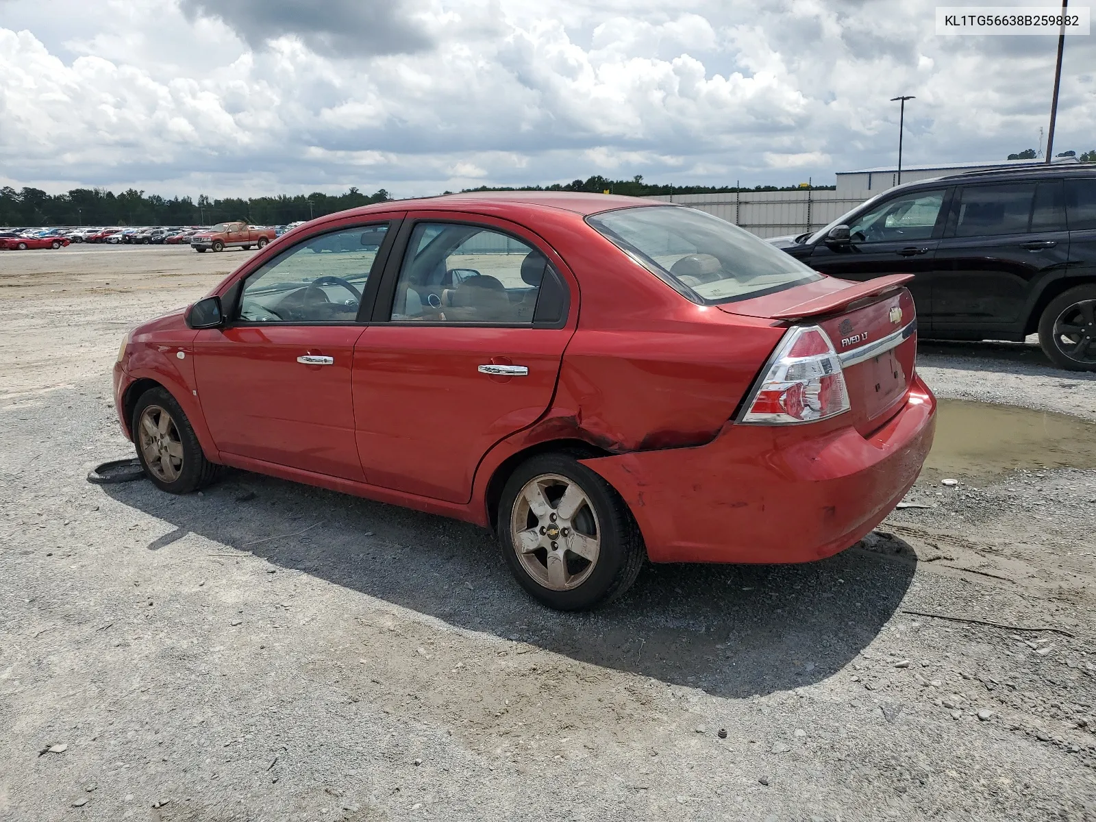 2008 Chevrolet Aveo Lt VIN: KL1TG56638B259882 Lot: 61334434