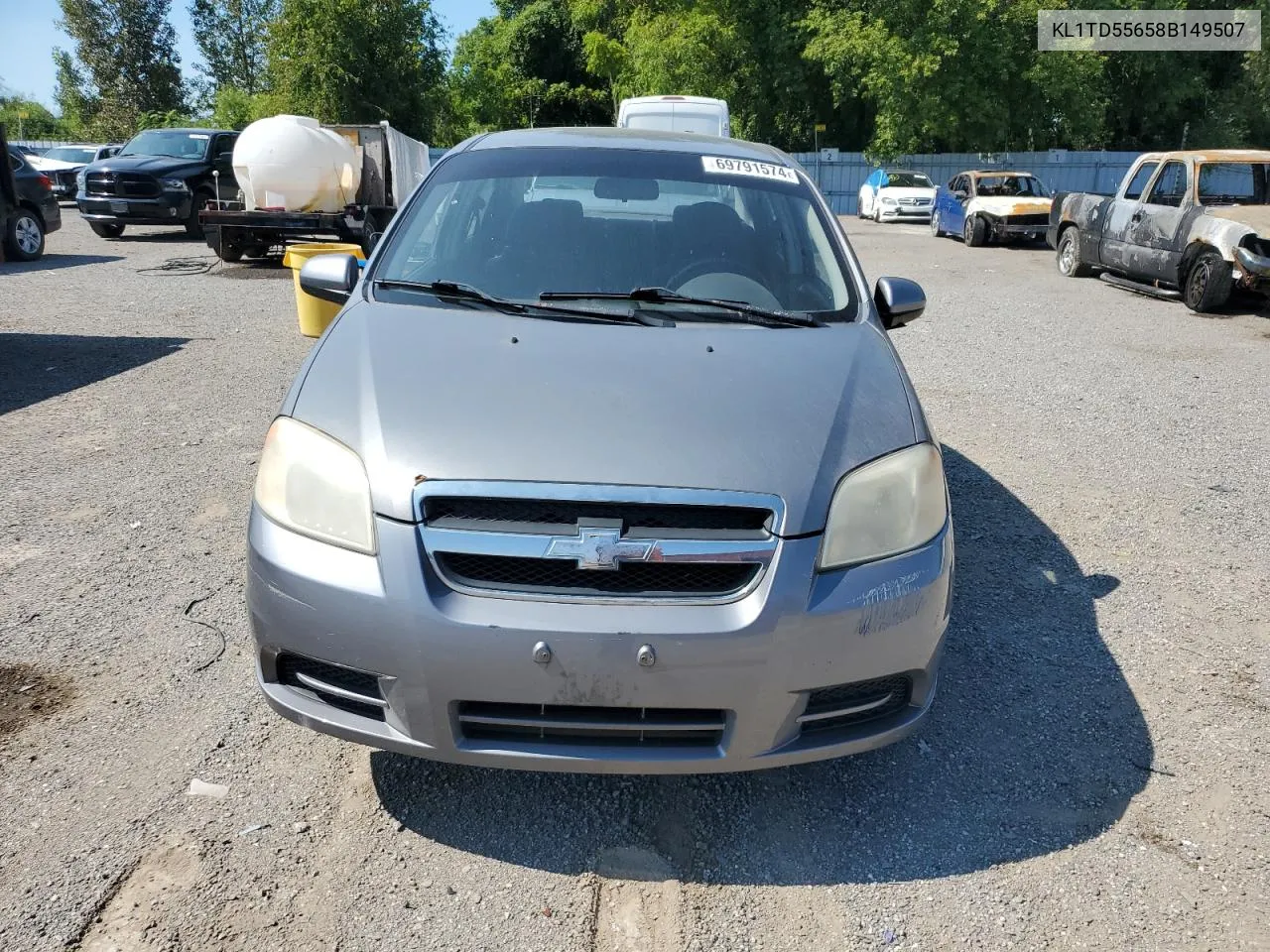 KL1TD55658B149507 2008 Chevrolet Aveo Base