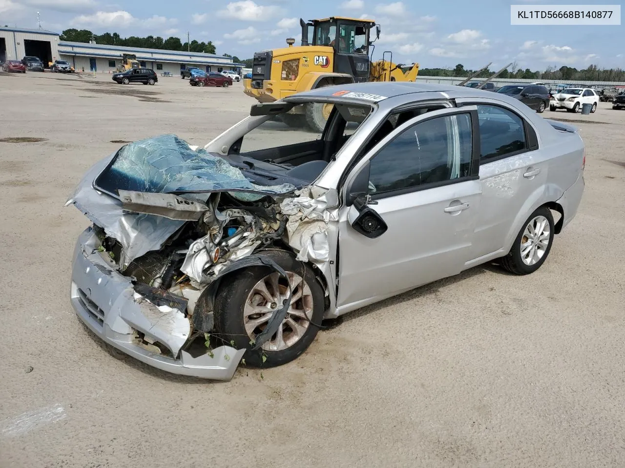 KL1TD56668B140877 2008 Chevrolet Aveo Base