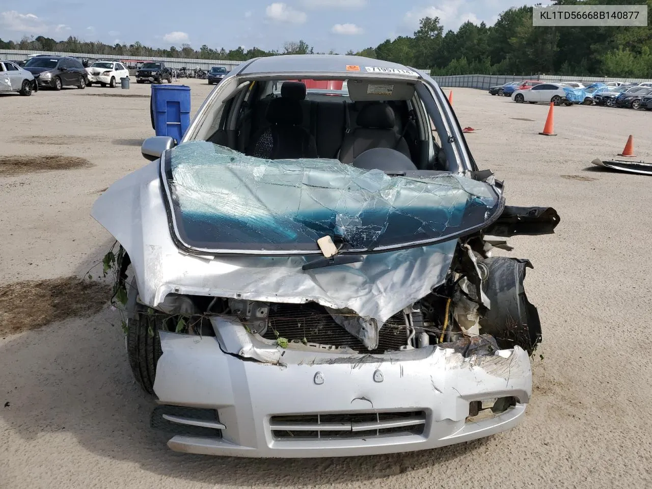 KL1TD56668B140877 2008 Chevrolet Aveo Base