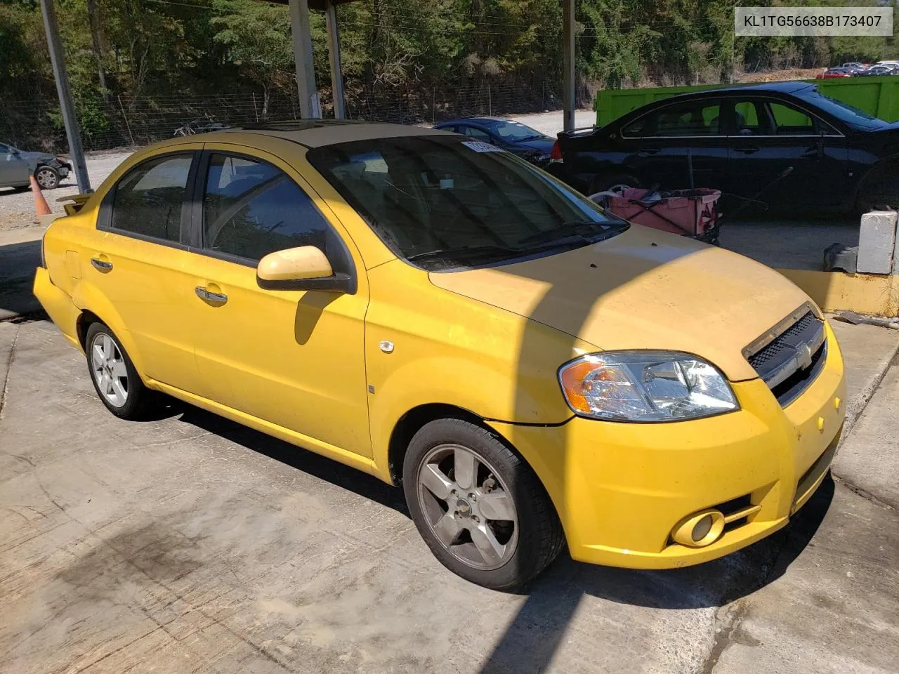 2008 Chevrolet Aveo Lt VIN: KL1TG56638B173407 Lot: 72194684