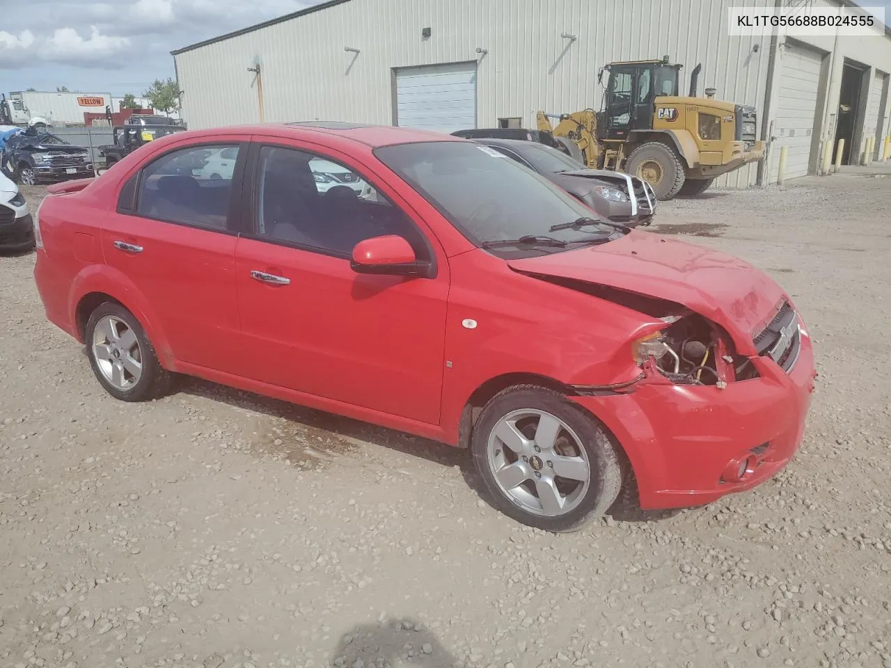 KL1TG56688B024555 2008 Chevrolet Aveo Lt