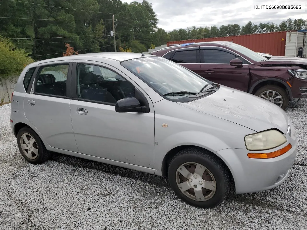 2008 Chevrolet Aveo Base VIN: KL1TD66698B085685 Lot: 73752454