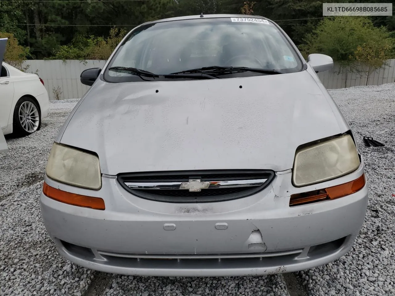 2008 Chevrolet Aveo Base VIN: KL1TD66698B085685 Lot: 73752454