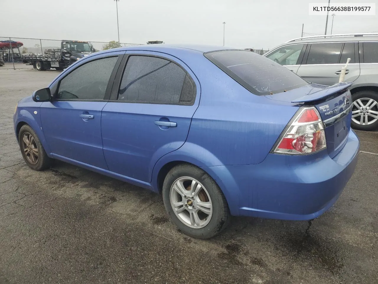 2008 Chevrolet Aveo Base VIN: KL1TD56638B199577 Lot: 74531764