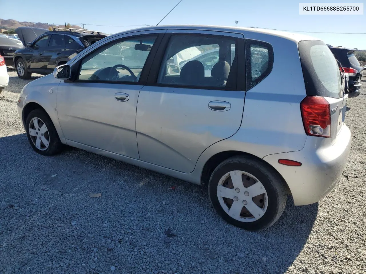 2008 Chevrolet Aveo Base VIN: KL1TD66688B255700 Lot: 79973964