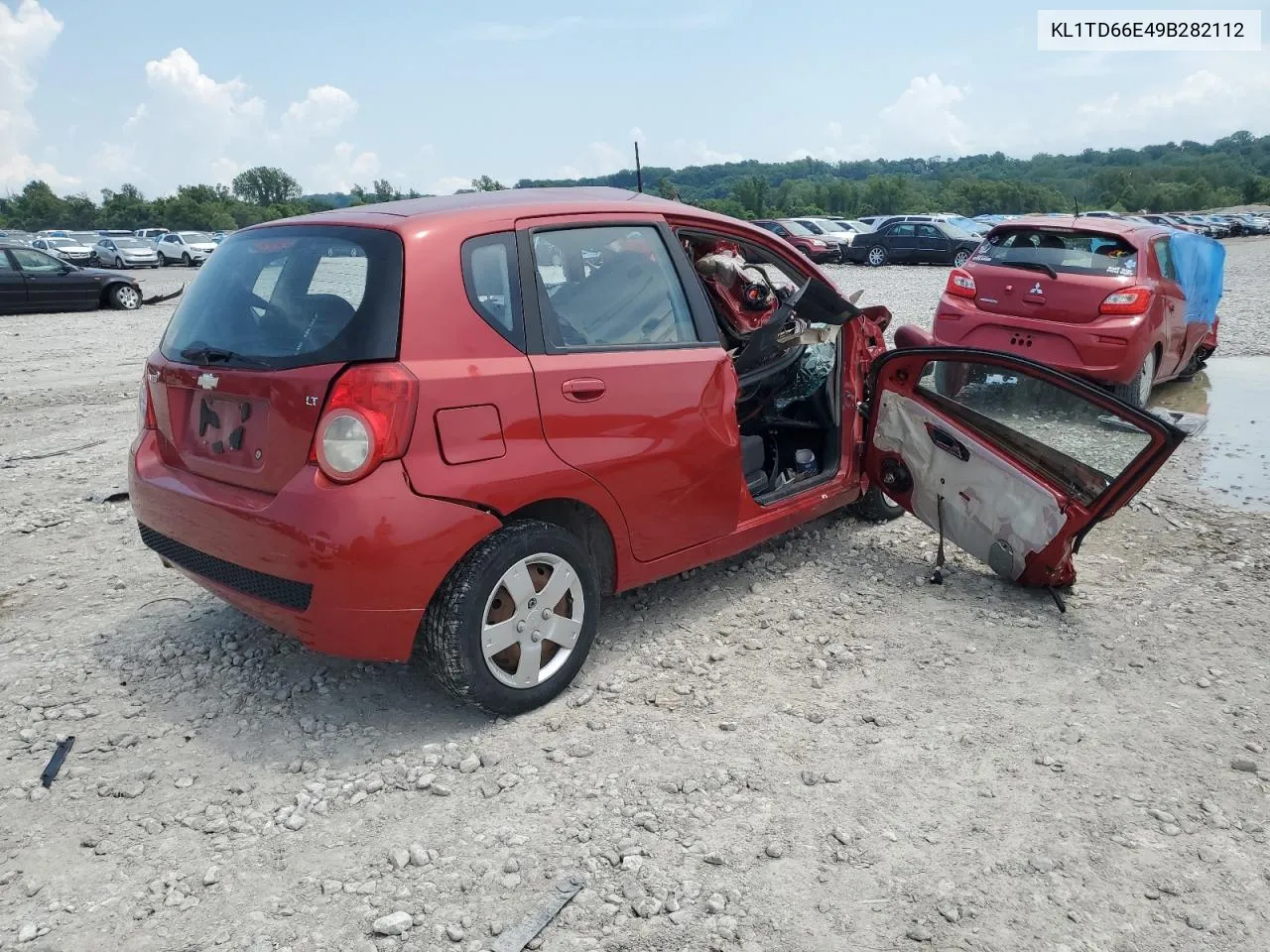 2009 Chevrolet Aveo Ls VIN: KL1TD66E49B282112 Lot: 61941894