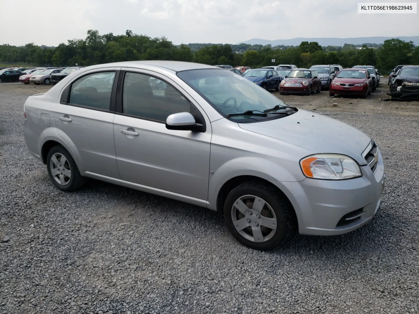 KL1TD56E19B623945 2009 Chevrolet Aveo Ls