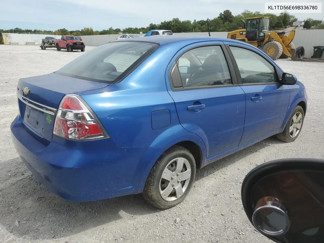 2009 Chevrolet Aveo Ls VIN: KL1TD56E69B336780 Lot: 69301794