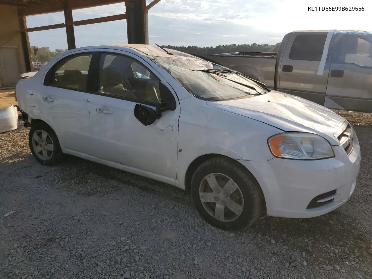 2009 Chevrolet Aveo Ls VIN: KL1TD56E99B629556 Lot: 70051214