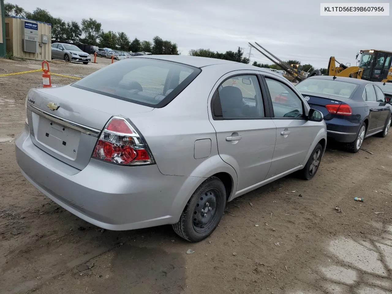 KL1TD56E39B607956 2009 Chevrolet Aveo Ls