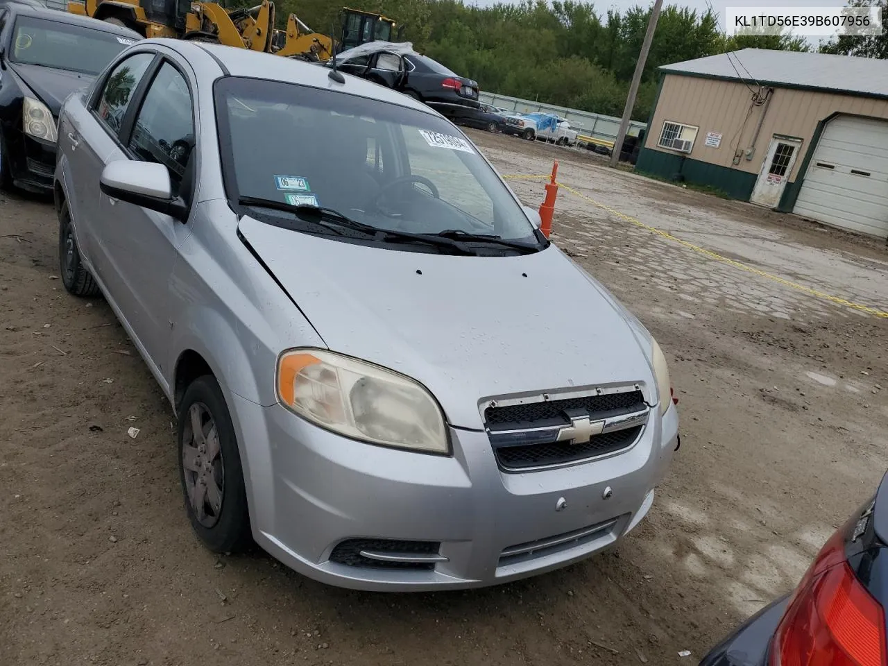 KL1TD56E39B607956 2009 Chevrolet Aveo Ls