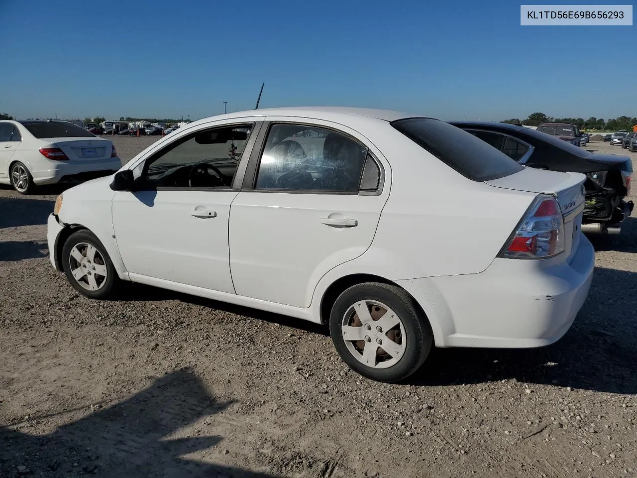 2009 Chevrolet Aveo Ls VIN: KL1TD56E69B656293 Lot: 73390394