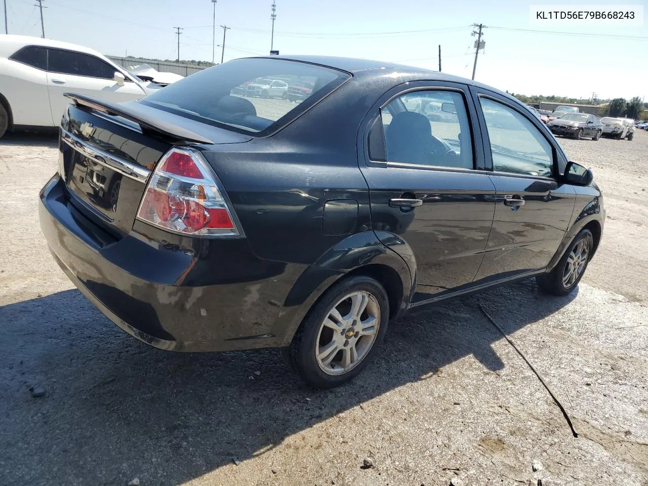 2009 Chevrolet Aveo Ls VIN: KL1TD56E79B668243 Lot: 73984184