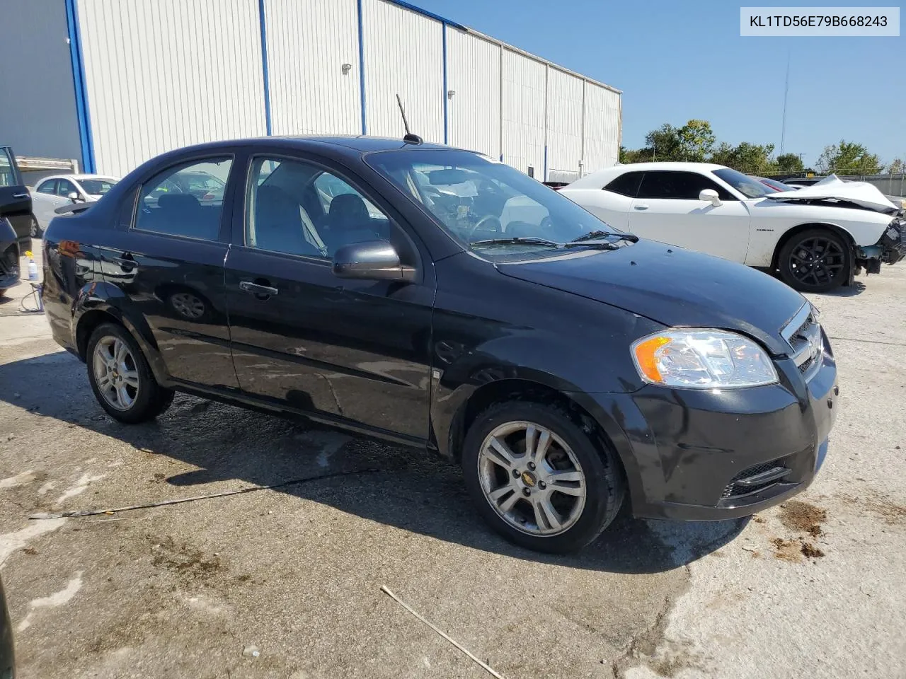 2009 Chevrolet Aveo Ls VIN: KL1TD56E79B668243 Lot: 73984184