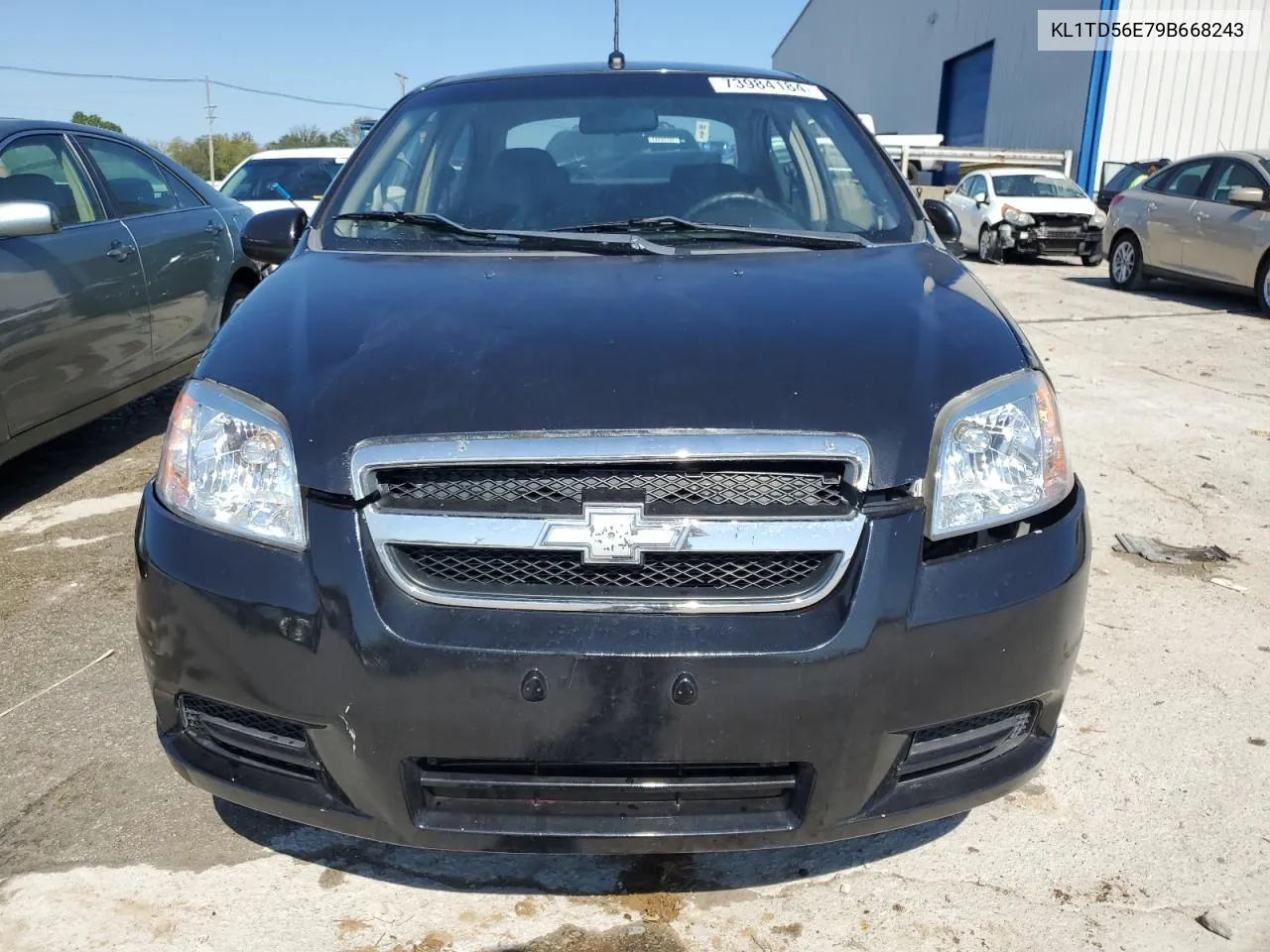 2009 Chevrolet Aveo Ls VIN: KL1TD56E79B668243 Lot: 73984184