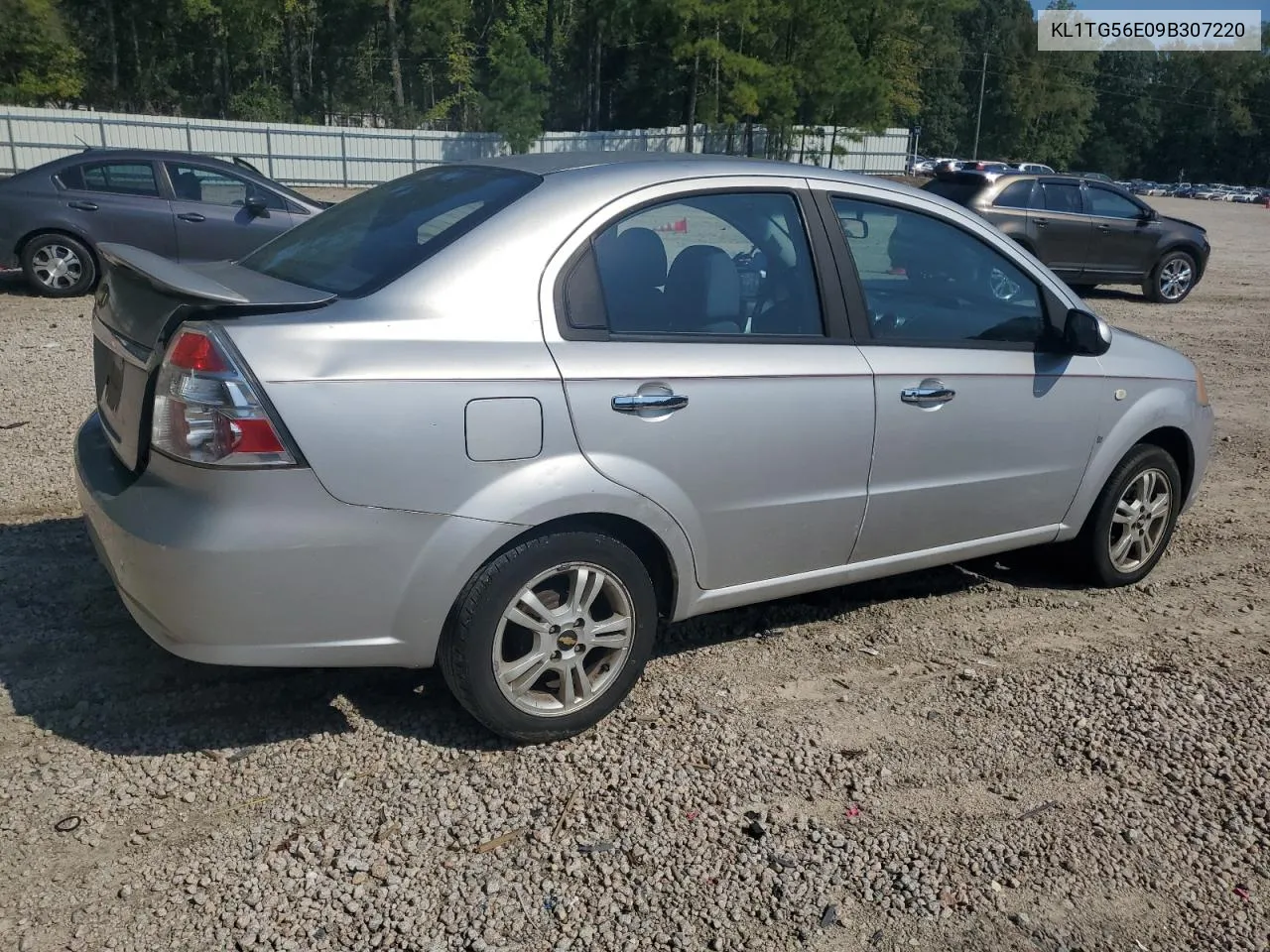 2009 Chevrolet Aveo Lt VIN: KL1TG56E09B307220 Lot: 75009214