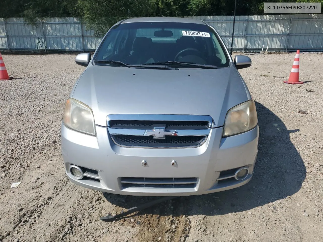 2009 Chevrolet Aveo Lt VIN: KL1TG56E09B307220 Lot: 75009214