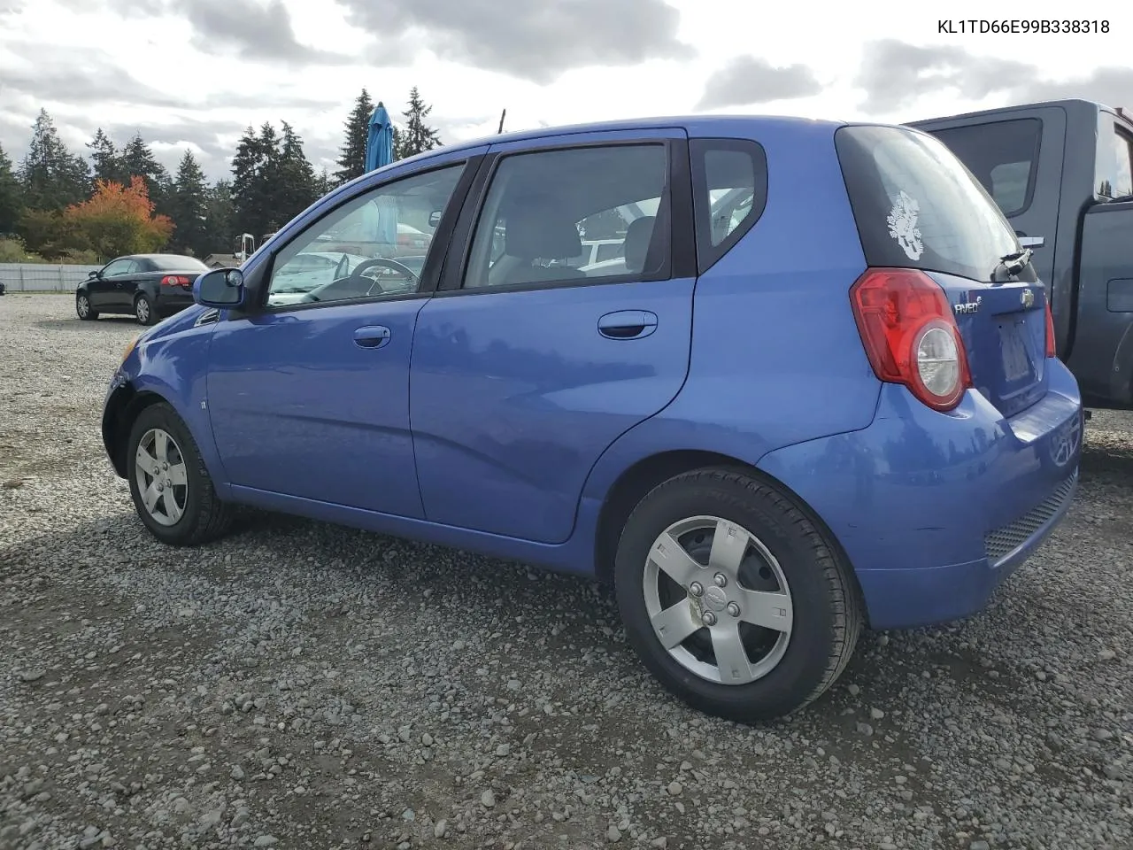 2009 Chevrolet Aveo Ls VIN: KL1TD66E99B338318 Lot: 75491804