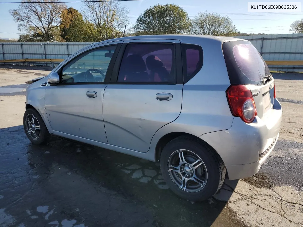 2009 Chevrolet Aveo Ls VIN: KL1TD66E69B635336 Lot: 76054534