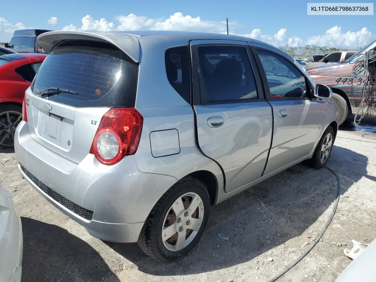 2009 Chevrolet Aveo Ls VIN: KL1TD66E79B637368 Lot: 76706294