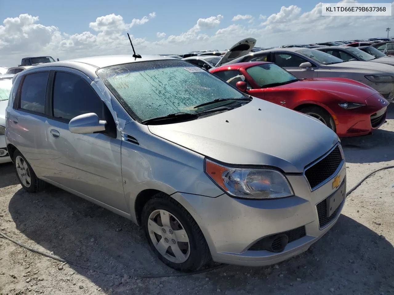 2009 Chevrolet Aveo Ls VIN: KL1TD66E79B637368 Lot: 76706294