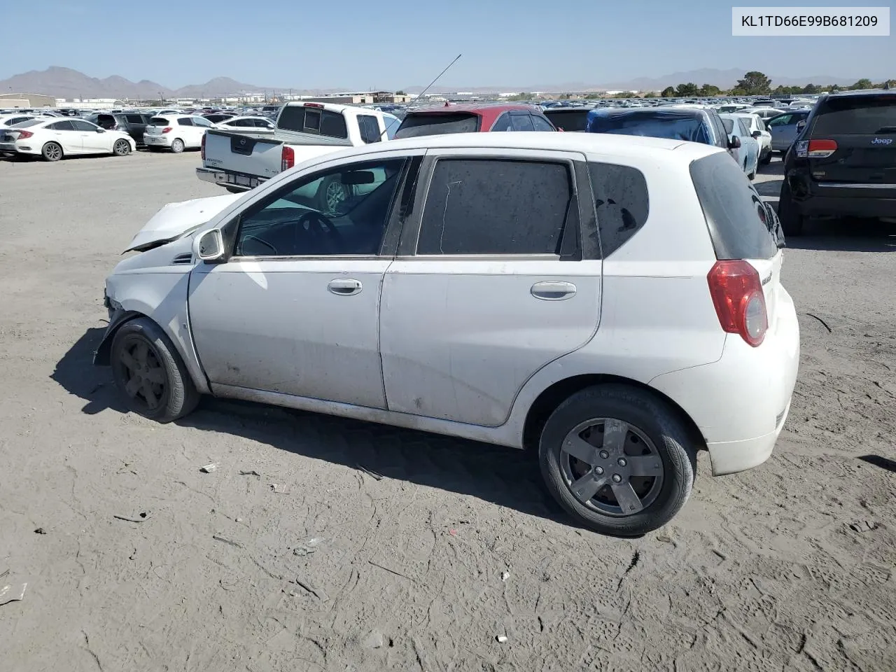 2009 Chevrolet Aveo Ls VIN: KL1TD66E99B681209 Lot: 76799204