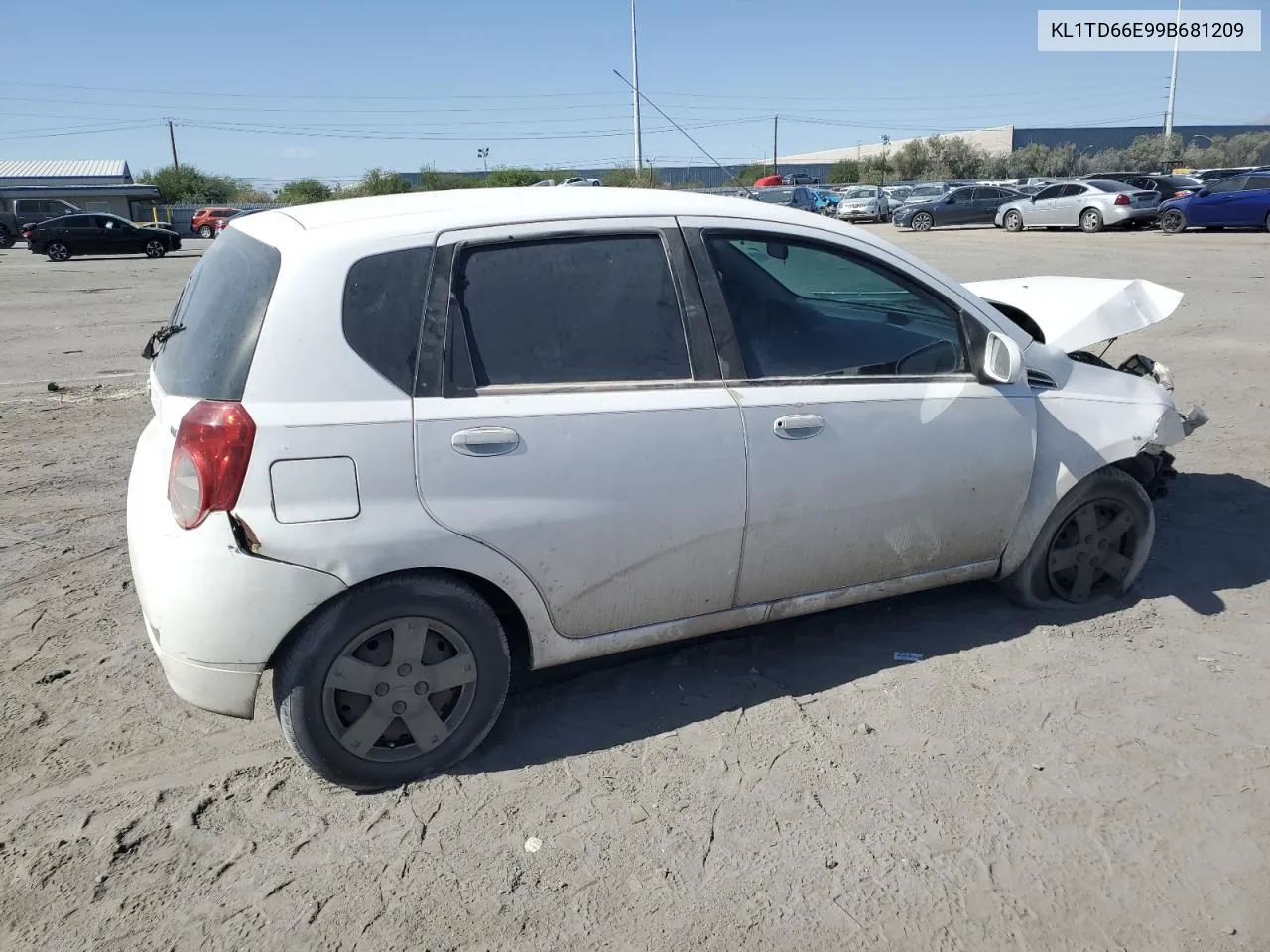 2009 Chevrolet Aveo Ls VIN: KL1TD66E99B681209 Lot: 76799204