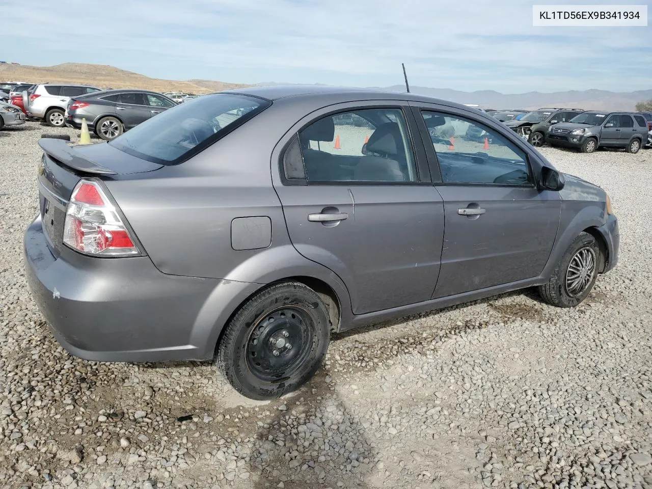 2009 Chevrolet Aveo Ls VIN: KL1TD56EX9B341934 Lot: 77661564