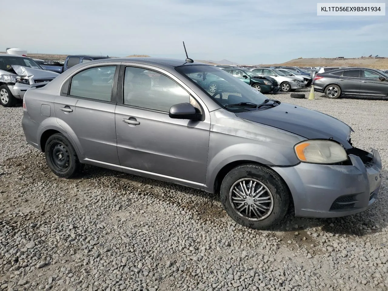 2009 Chevrolet Aveo Ls VIN: KL1TD56EX9B341934 Lot: 77661564