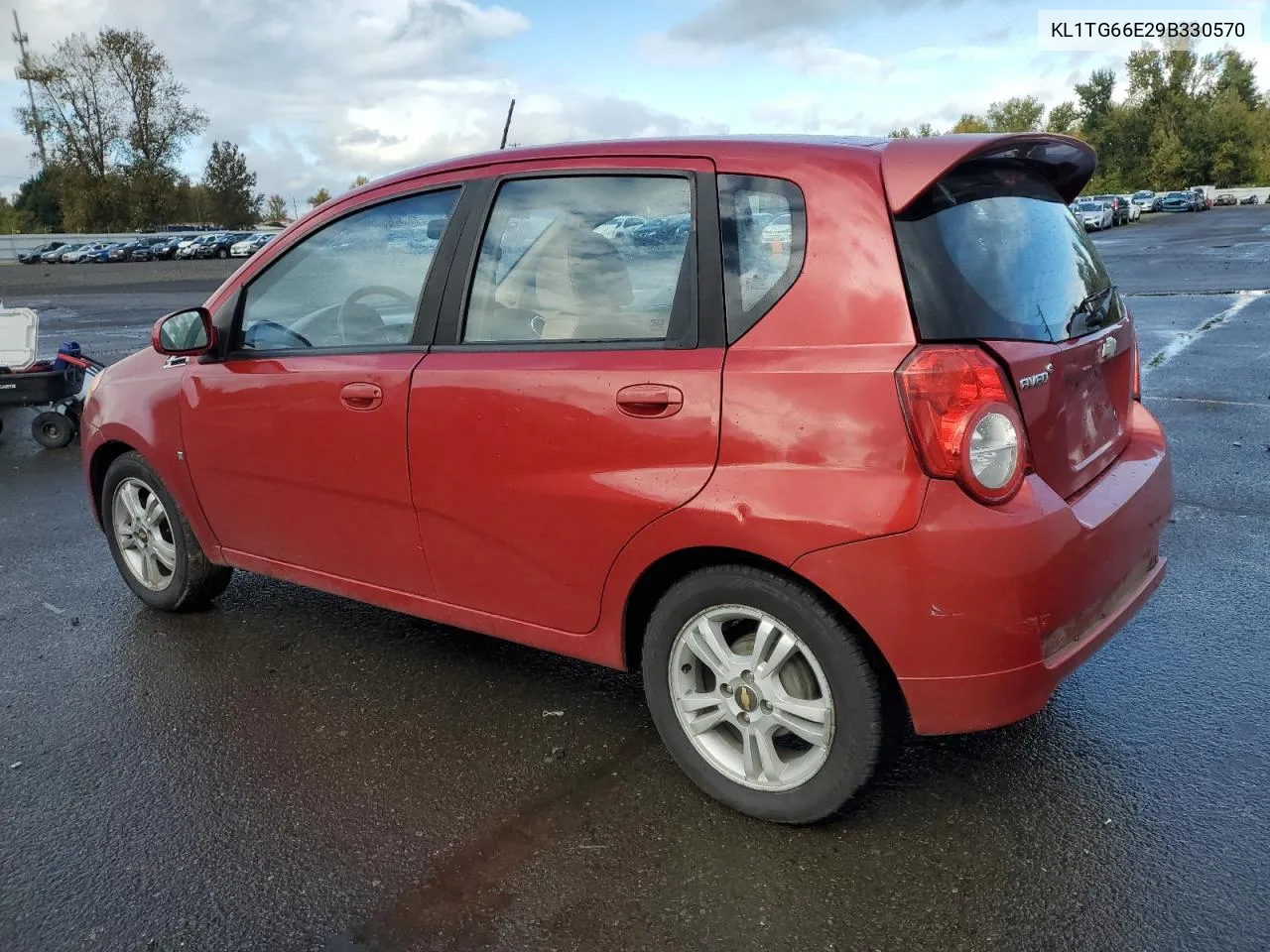 2009 Chevrolet Aveo Lt VIN: KL1TG66E29B330570 Lot: 77913364