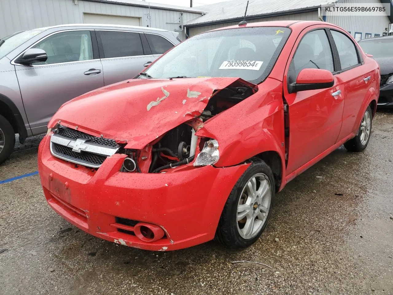 2009 Chevrolet Aveo Lt VIN: KL1TG56E59B669785 Lot: 79399654