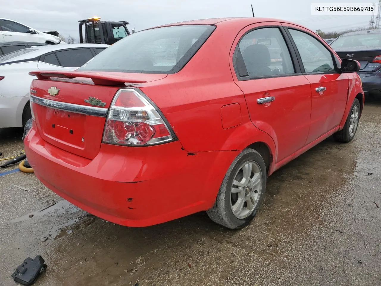 2009 Chevrolet Aveo Lt VIN: KL1TG56E59B669785 Lot: 79399654