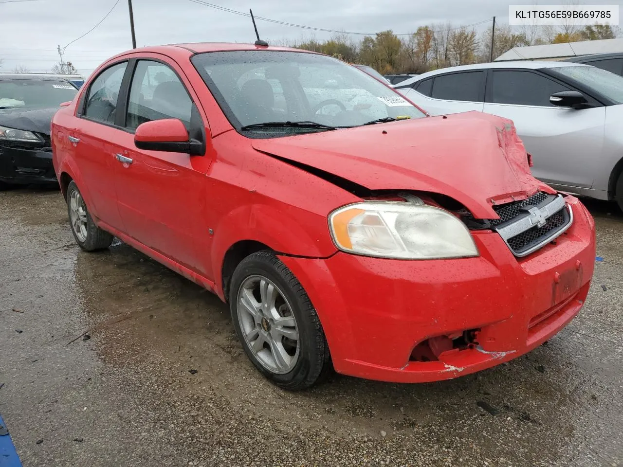 2009 Chevrolet Aveo Lt VIN: KL1TG56E59B669785 Lot: 79399654