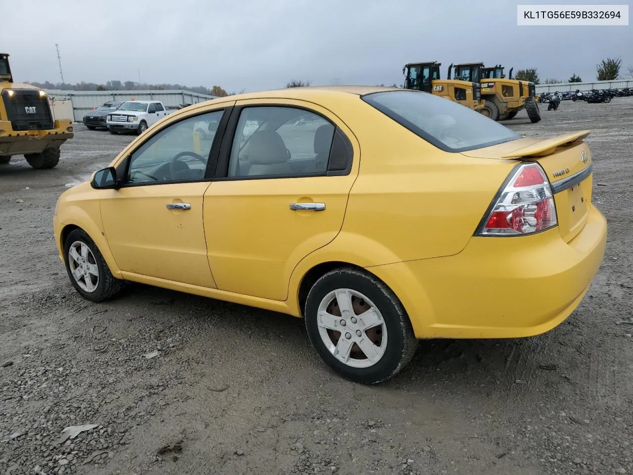 2009 Chevrolet Aveo Lt VIN: KL1TG56E59B332694 Lot: 79700764