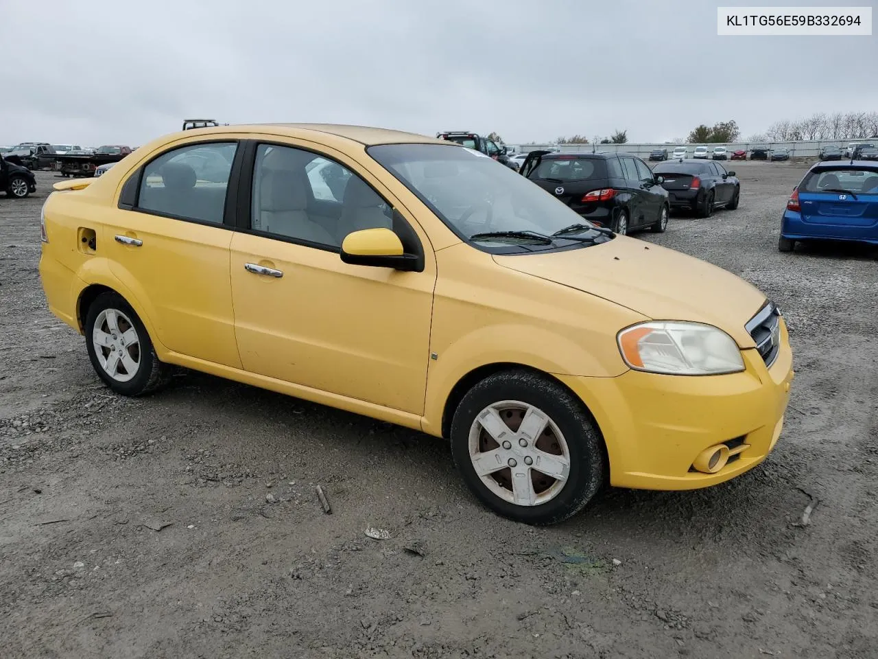 2009 Chevrolet Aveo Lt VIN: KL1TG56E59B332694 Lot: 79700764