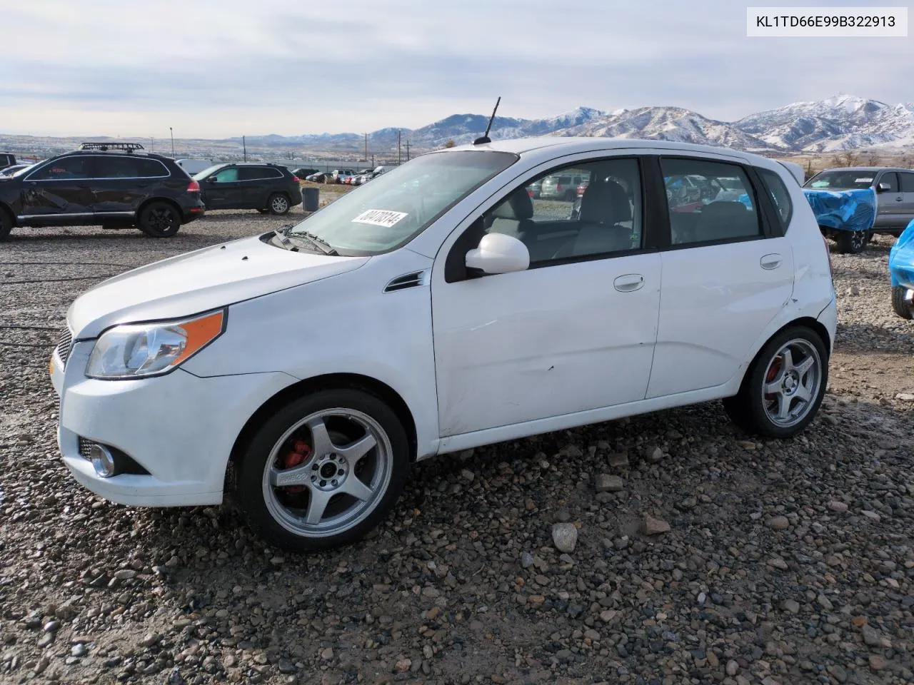 2009 Chevrolet Aveo Ls VIN: KL1TD66E99B322913 Lot: 80470314