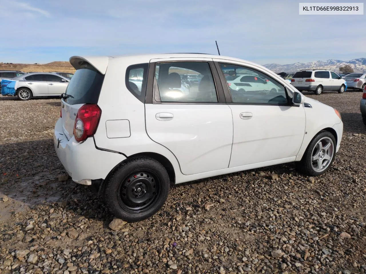 2009 Chevrolet Aveo Ls VIN: KL1TD66E99B322913 Lot: 80470314