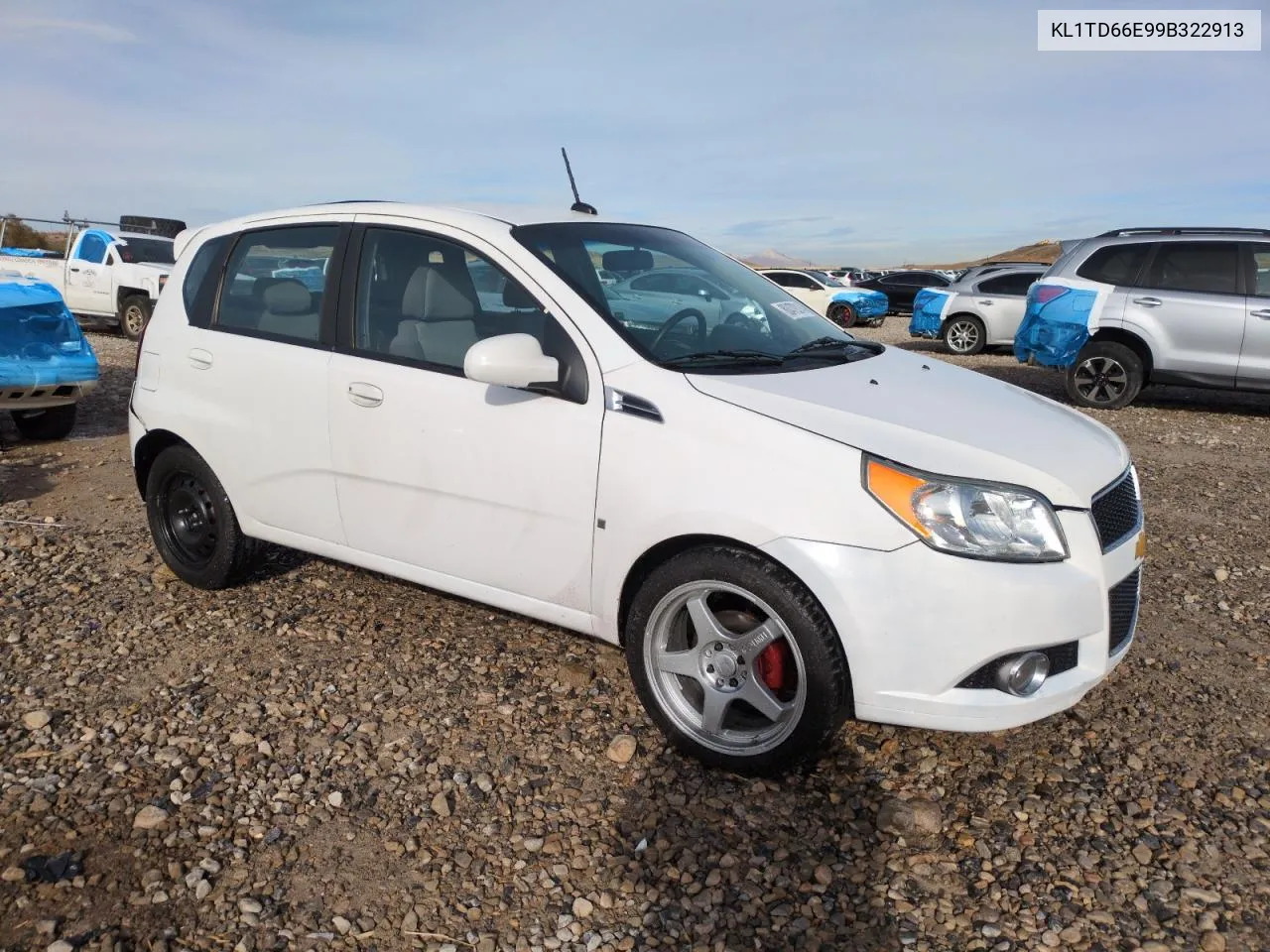 2009 Chevrolet Aveo Ls VIN: KL1TD66E99B322913 Lot: 80470314