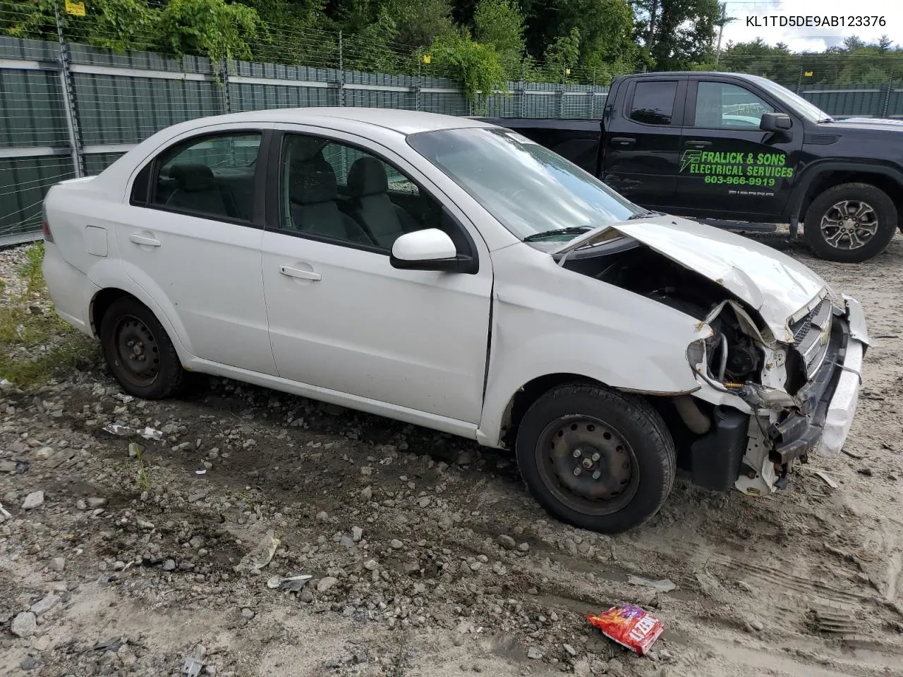 2010 Chevrolet Aveo Ls VIN: KL1TD5DE9AB123376 Lot: 68349984