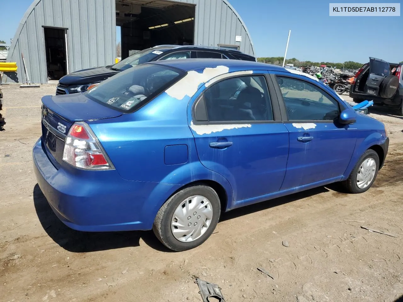 2010 Chevrolet Aveo Ls VIN: KL1TD5DE7AB112778 Lot: 73004954