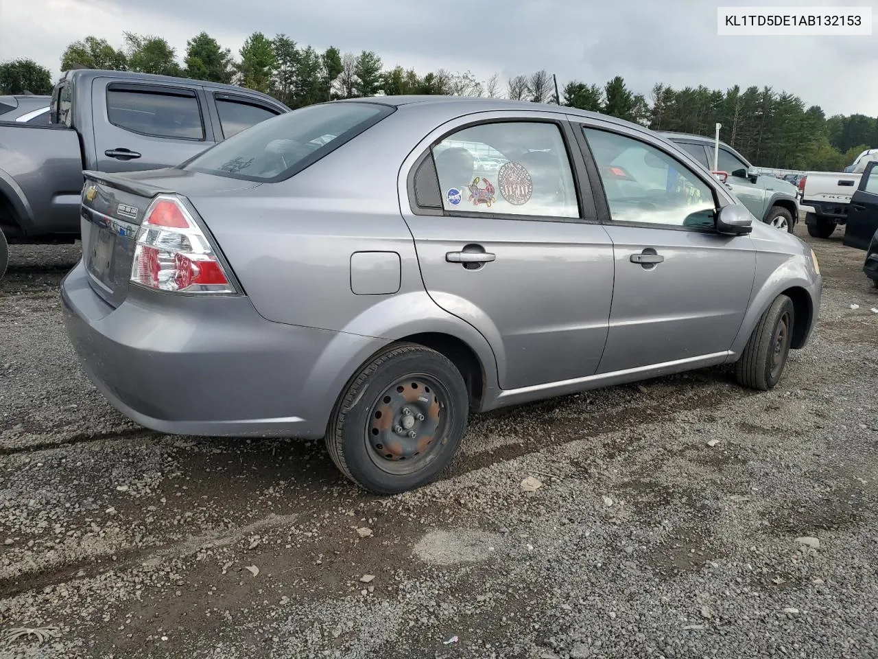 2010 Chevrolet Aveo Ls VIN: KL1TD5DE1AB132153 Lot: 74758944