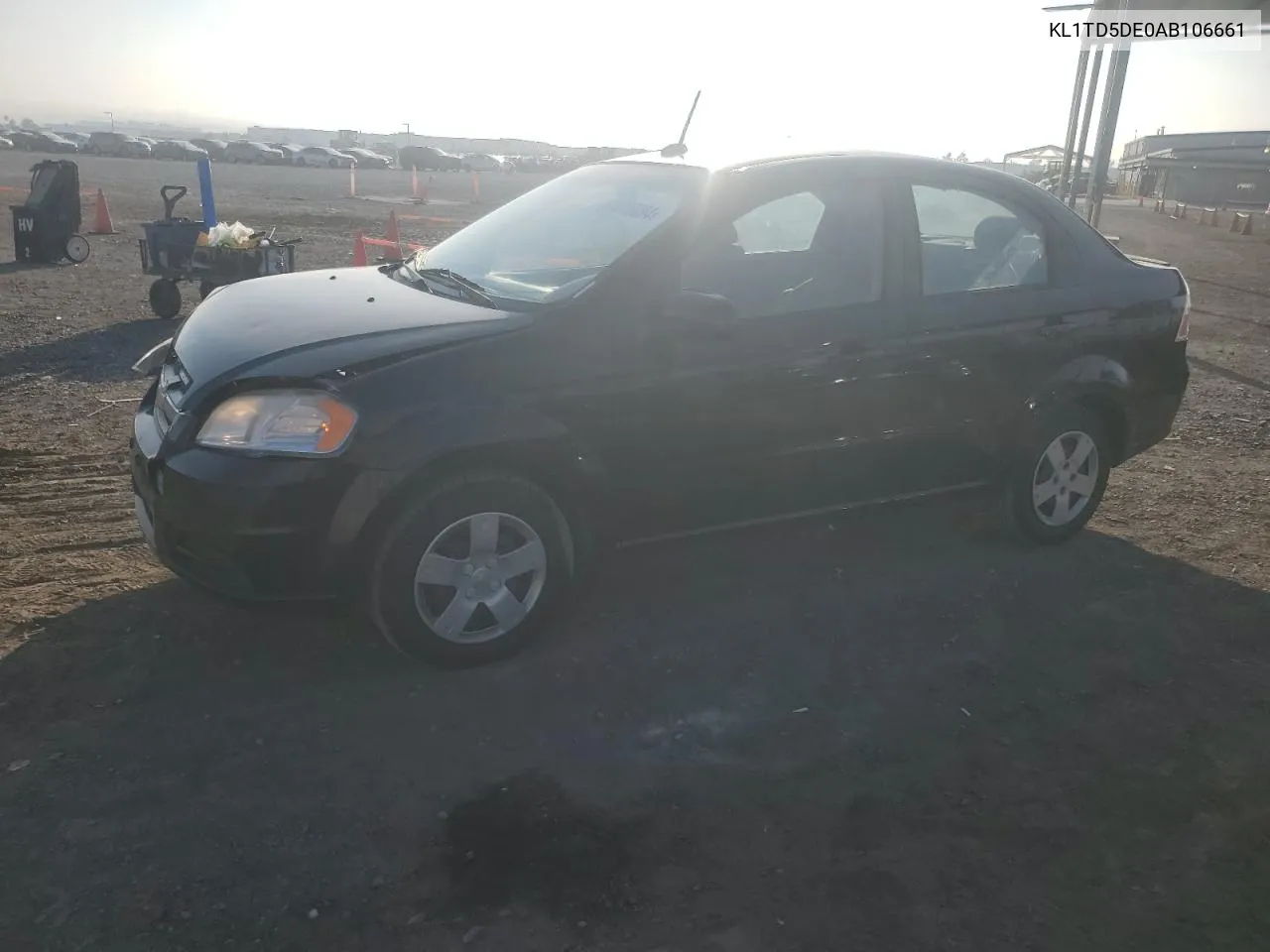 2010 Chevrolet Aveo Ls VIN: KL1TD5DE0AB106661 Lot: 74800094