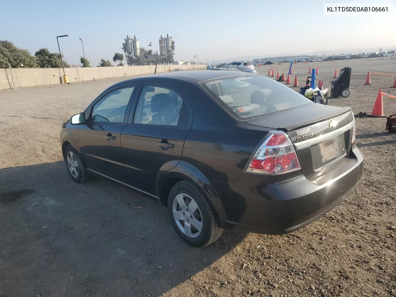 2010 Chevrolet Aveo Ls VIN: KL1TD5DE0AB106661 Lot: 74800094