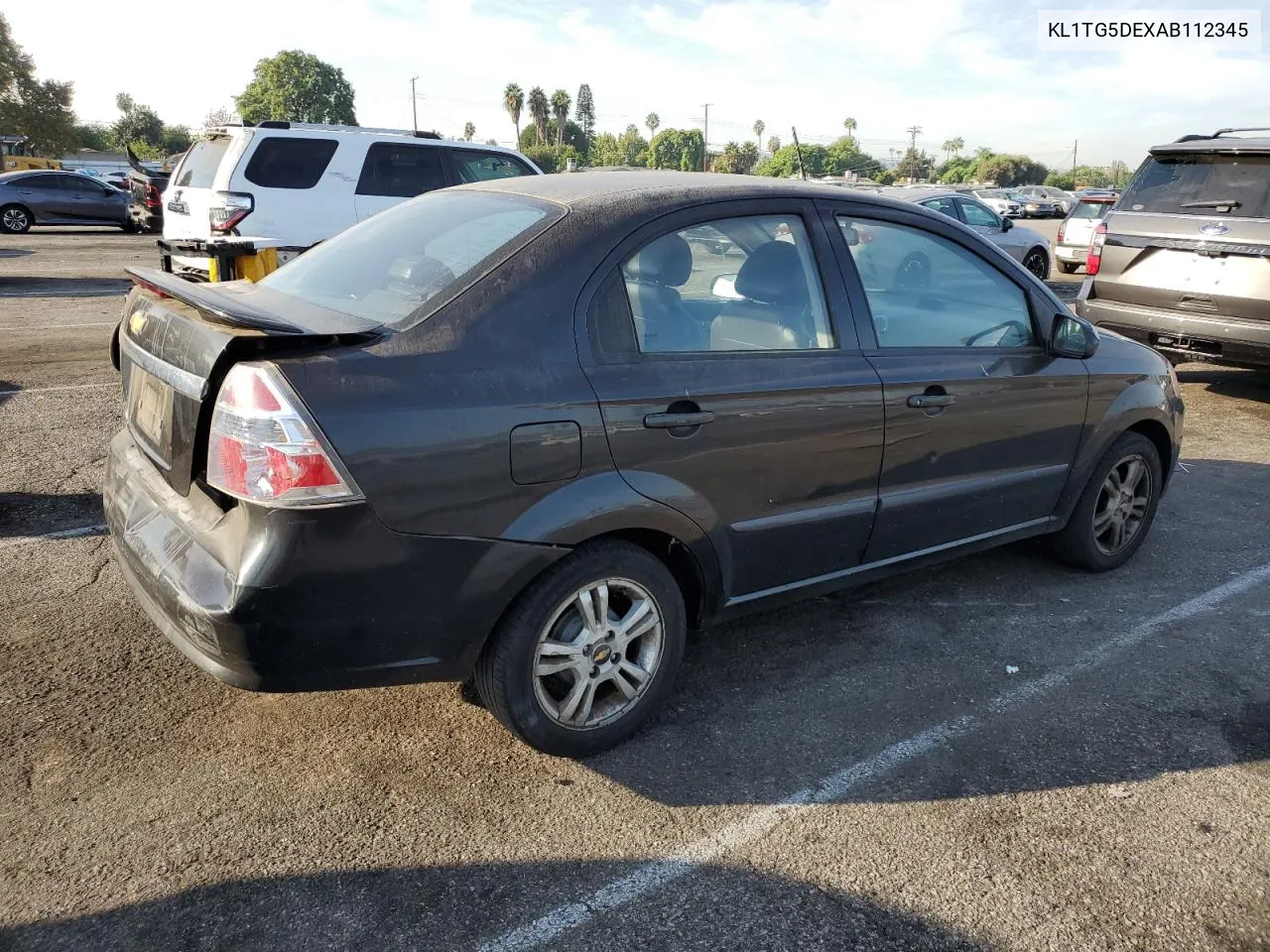 2010 Chevrolet Aveo Lt VIN: KL1TG5DEXAB112345 Lot: 74990704