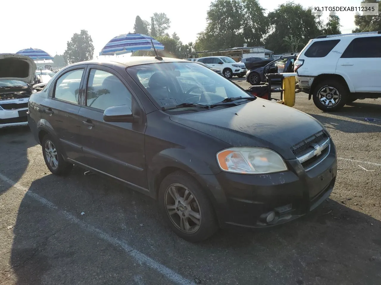 KL1TG5DEXAB112345 2010 Chevrolet Aveo Lt